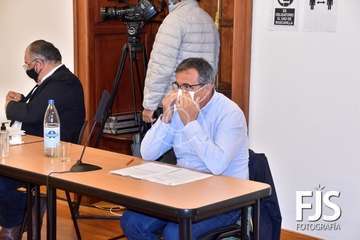 Sesión plenaria del mes de noviembre de 2020/TA y Francisco Javier Santana.